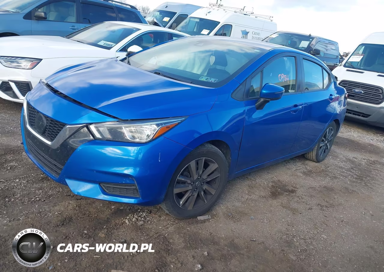 2021 Nissan Versa Sv Xtronic Cvt VIN:3N1CN8EV3ML876171 - 2