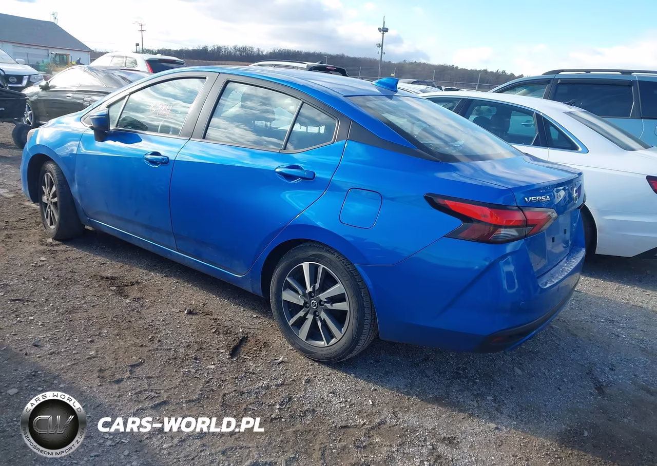 2021 Nissan Versa Sv Xtronic Cvt VIN:3N1CN8EV3ML876171 - 3