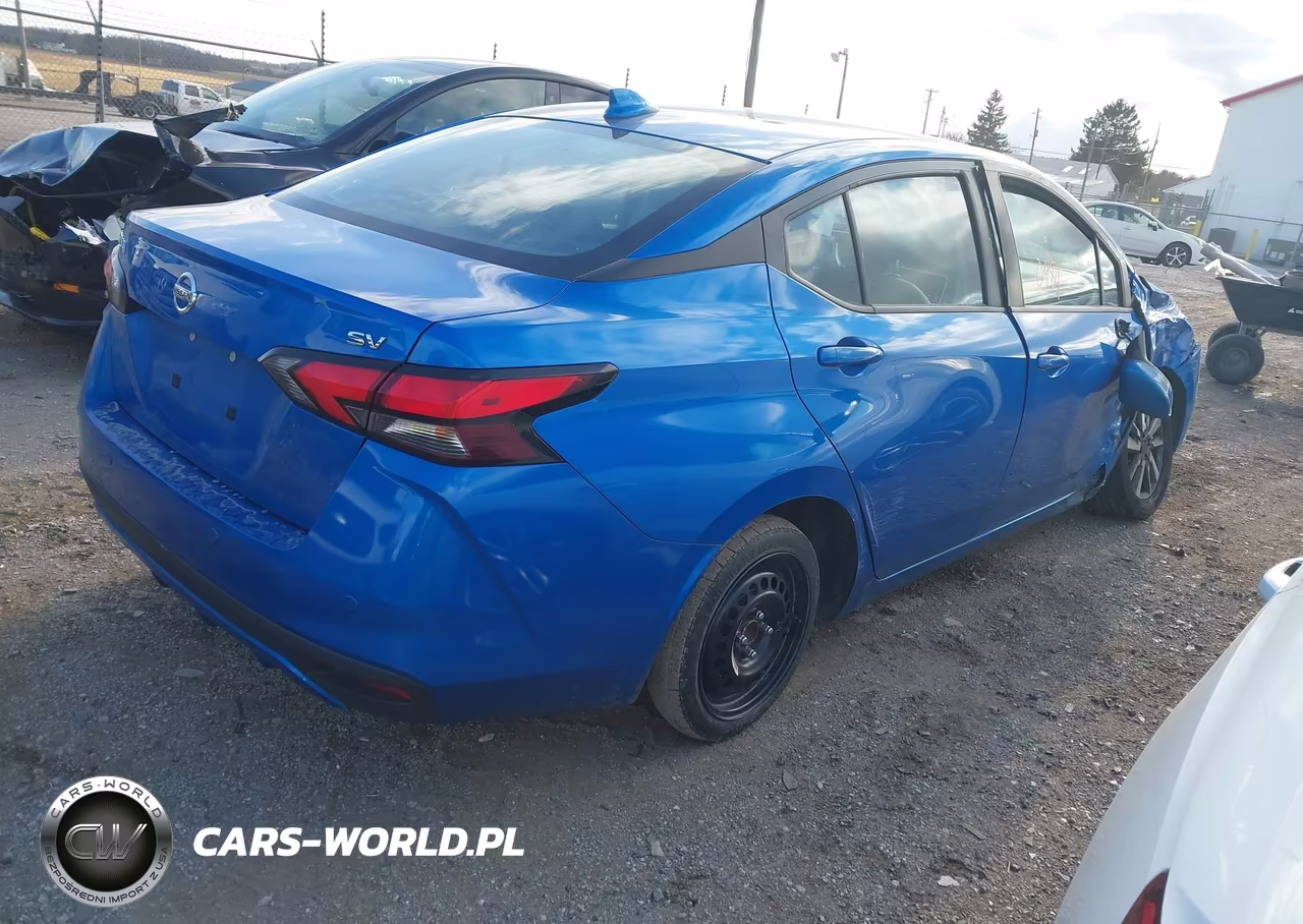 2021 Nissan Versa Sv Xtronic Cvt VIN:3N1CN8EV3ML876171 - 4