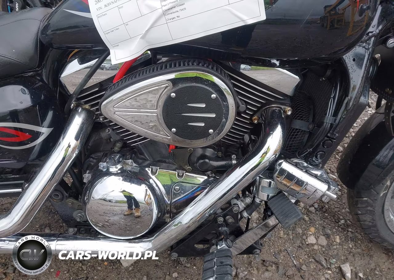 2003 Kawasaki Vn1500 P1 VIN:JKBVNAP1X3A013841 - 8