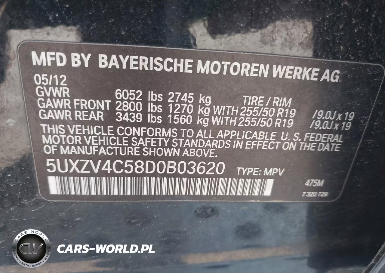 2013 BMW X5 xDrive35I-xDrive35I Premium-xDrive35I Sport Activity VIN:5UXZV4C58D0B03620 - 9