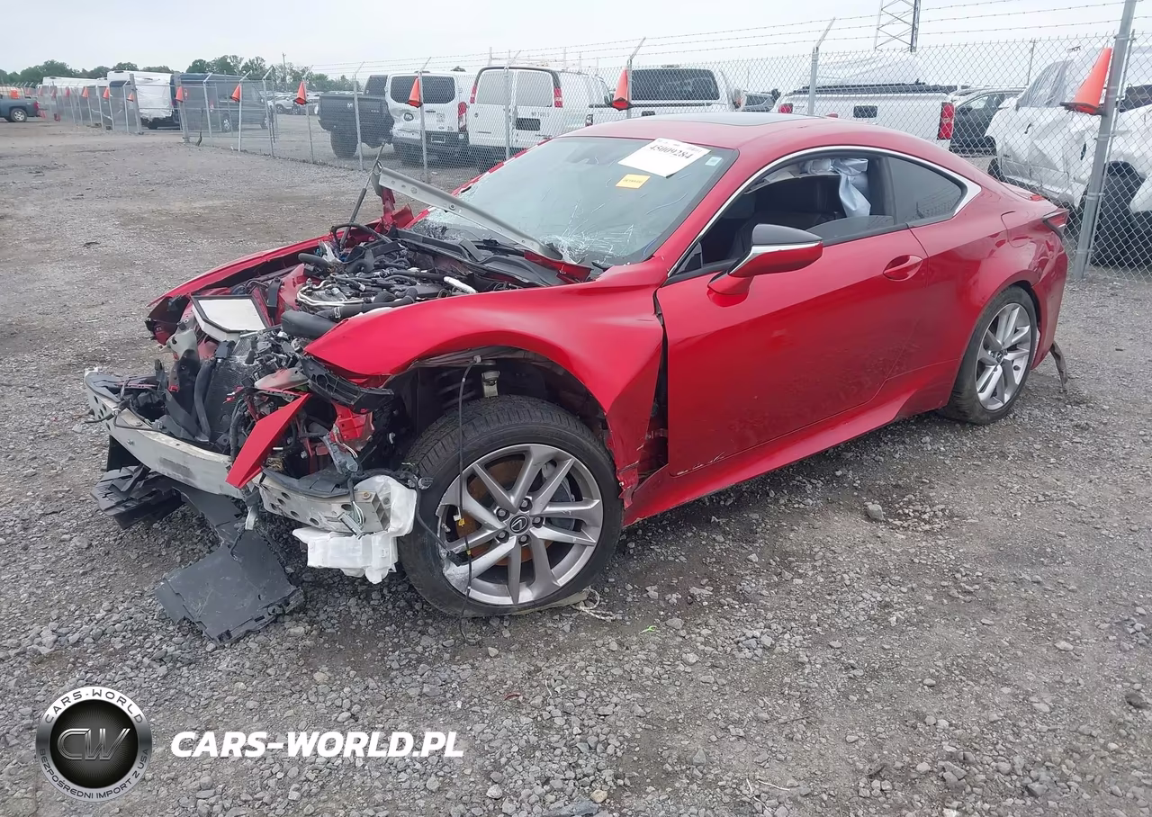 2019 Lexus Rc 300 VIN:JTHHA5BC5K5010189 - 2