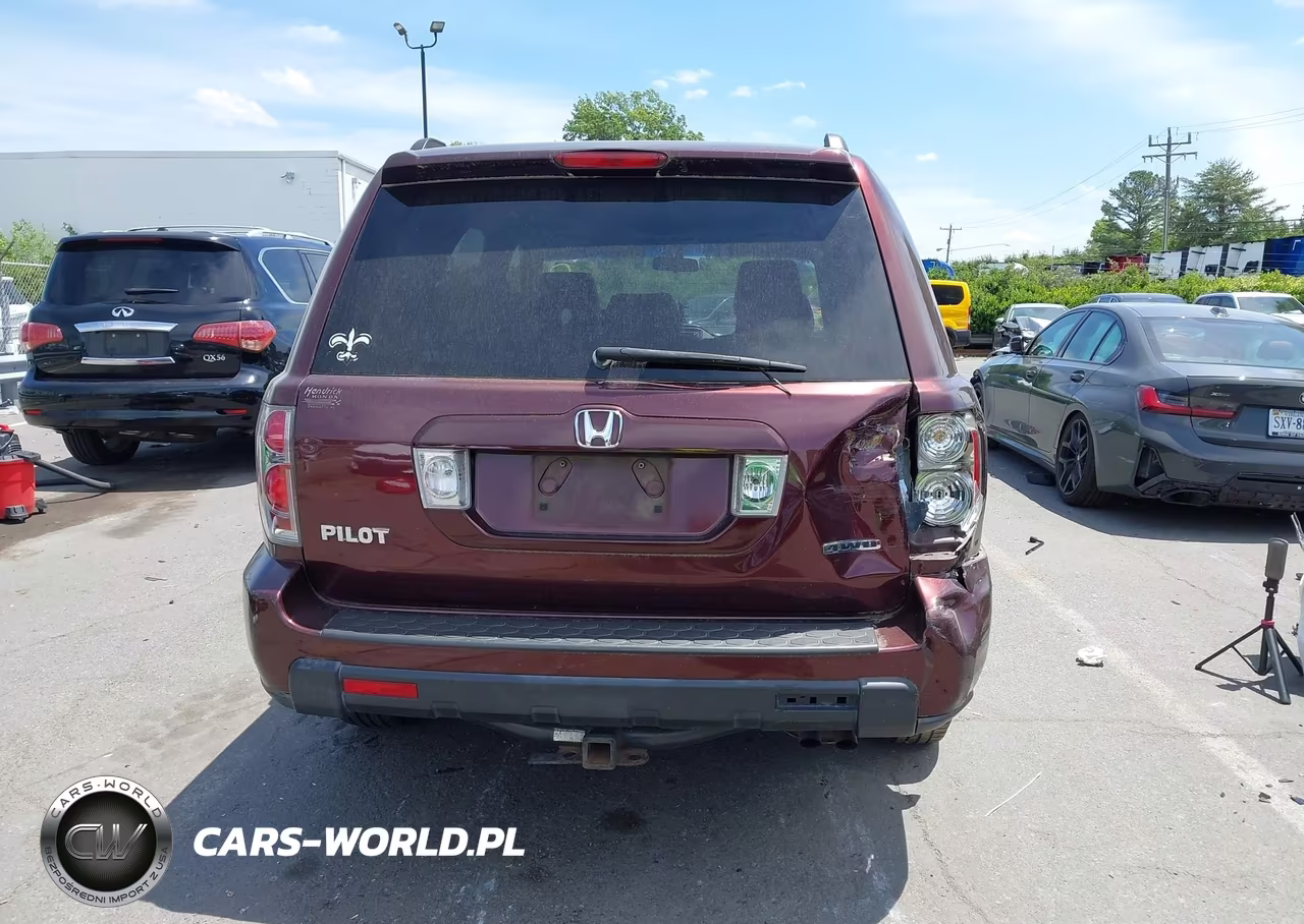 2007 Honda Pilot Ex VIN:5FNYF18427B011642 - 16