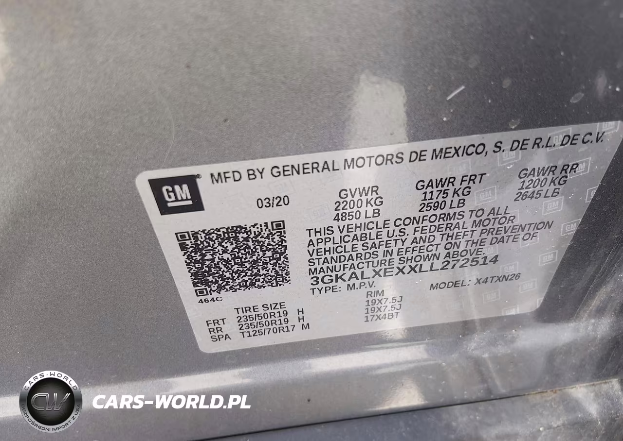 2020 GMC Terrain Awd Denali VIN:3GKALXEXXLL272514 - 9