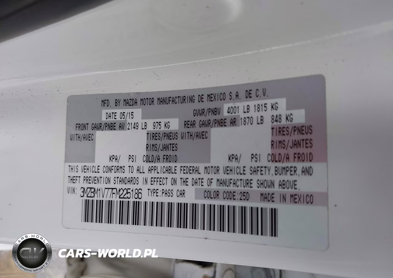 2015 Mazda Mazda3 I Touring VIN:3MZBM1V77FM225186 - 9