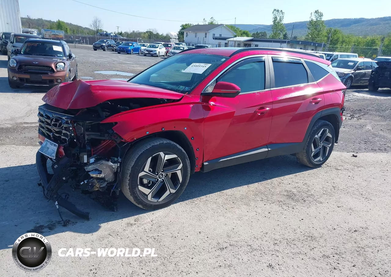 2022 Hyundai Tucson Sel VIN:5NMJCCAE1NH042448 - 2