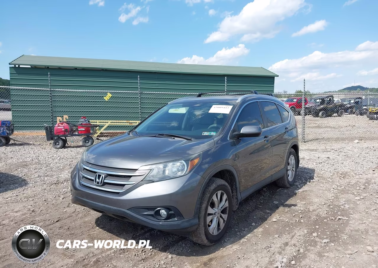 2012 Honda Cr-V Ex-L VIN:2HKRM4H77CH624034 - 2