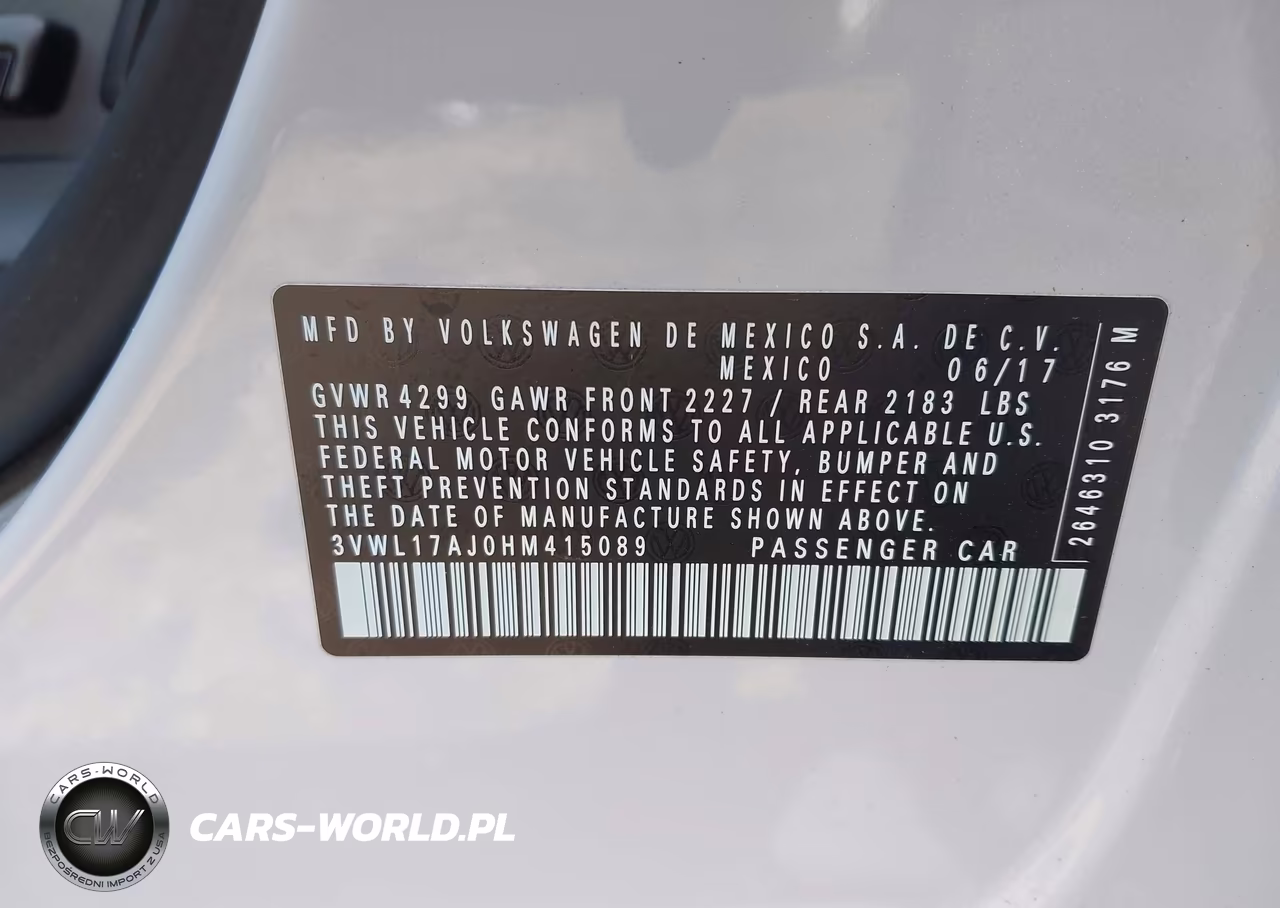 2017 Volkswagen Jetta 1.8T Sel-1.8T Sel Premium VIN:3VWL17AJ0HM415089 - 9