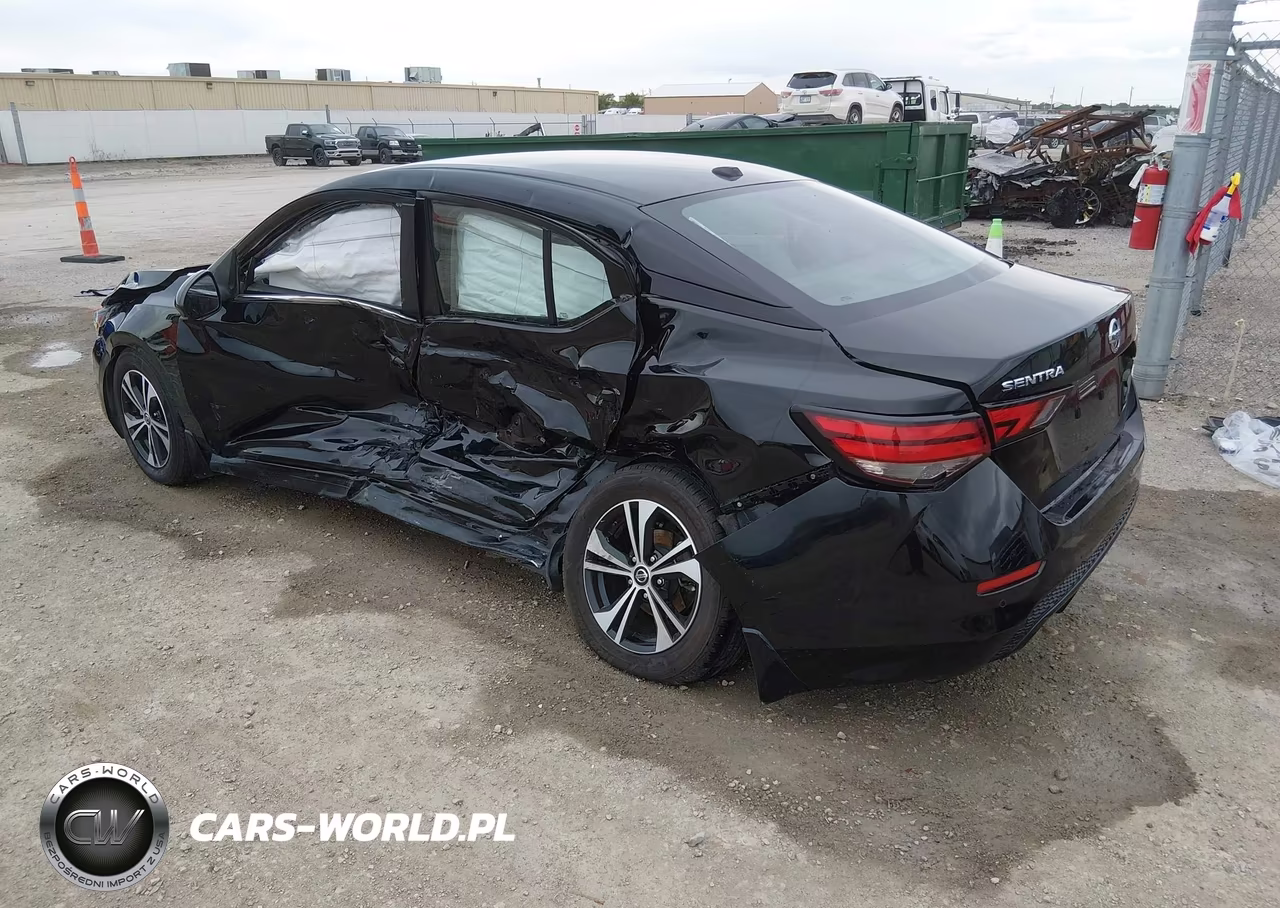 2020 Nissan Sentra Sv Xtronic Cvt VIN:3N1AB8CV9LY305532 - 3