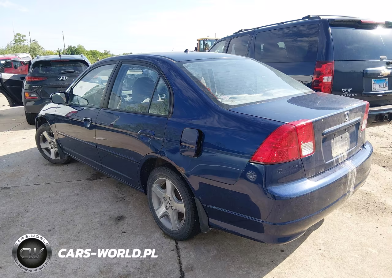 2004 Honda Civic Ex VIN:1HGES26724L009501 - 3