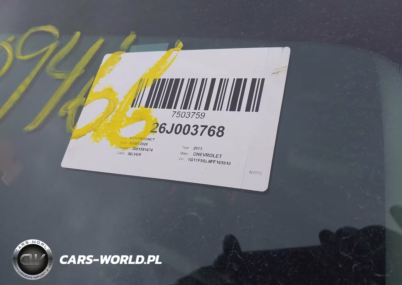 2015 Chevrolet Malibu 1Lz VIN:1G11F5SL9FF165910 - 17
