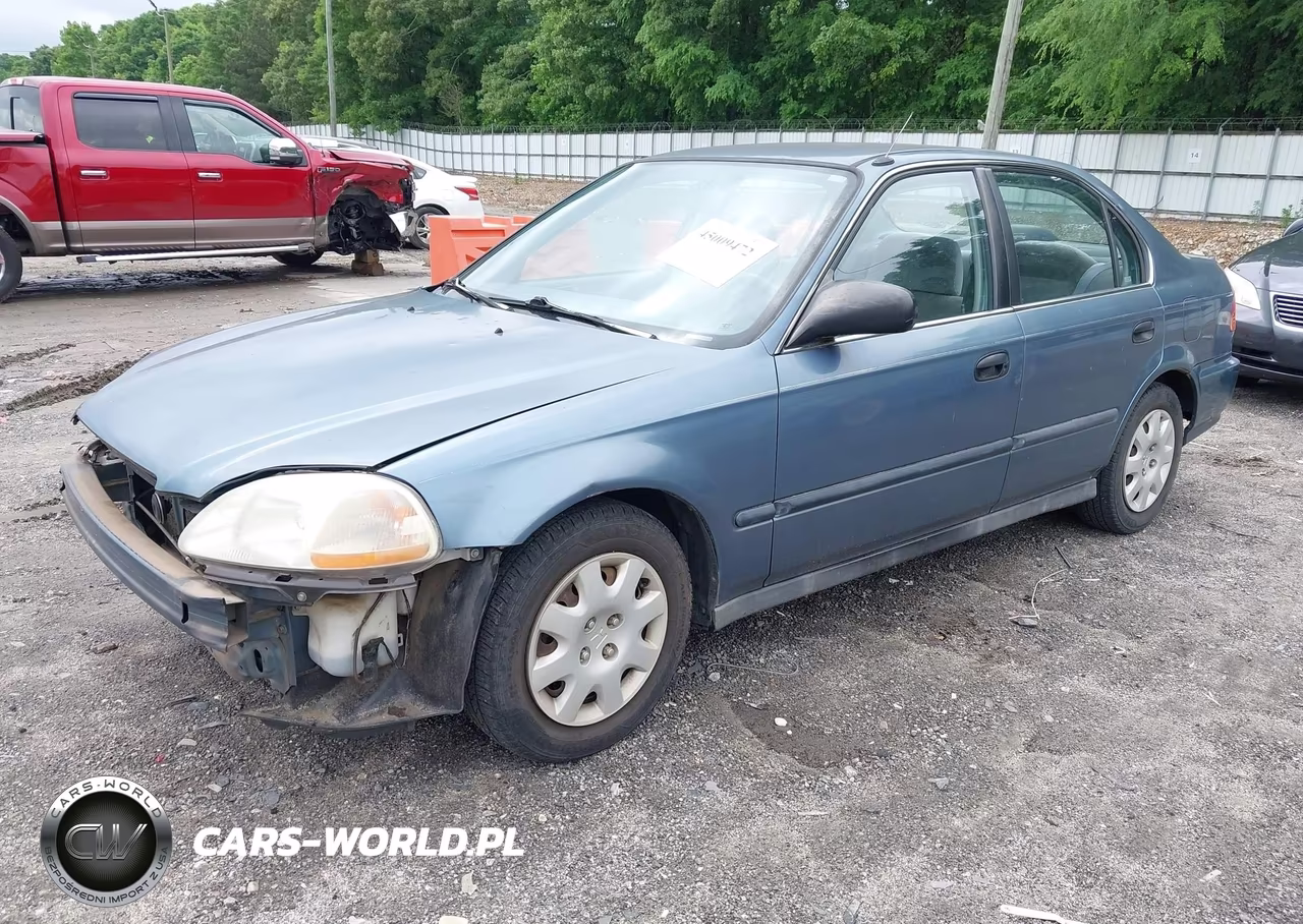 1998 Honda Civic Lx VIN:2HGEJ6677WH561523 - 2