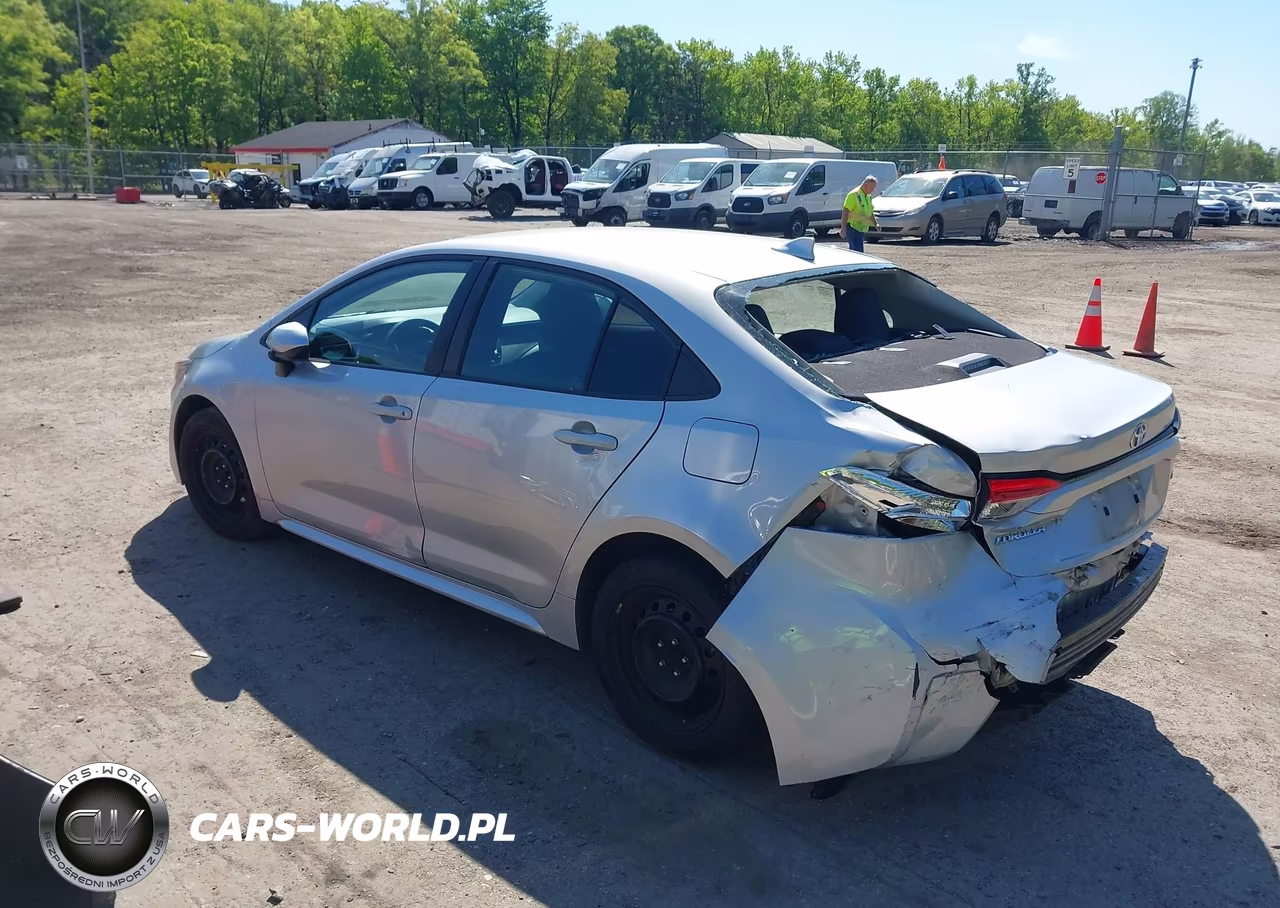 2021 Toyota Corolla Le VIN:5YFEPMAE1MP221248 - 3