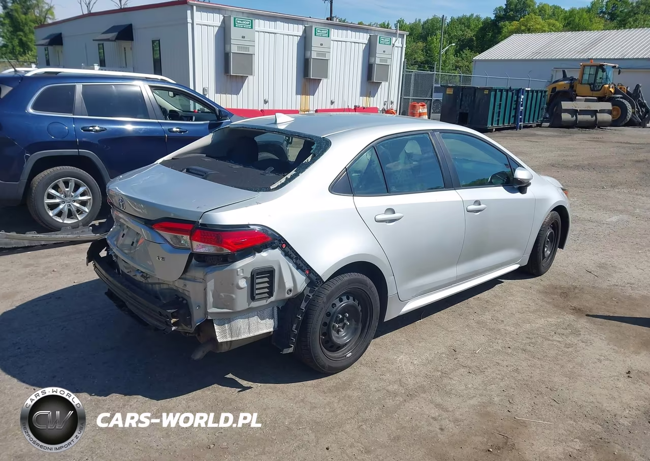 2021 Toyota Corolla Le VIN:5YFEPMAE1MP221248 - 4