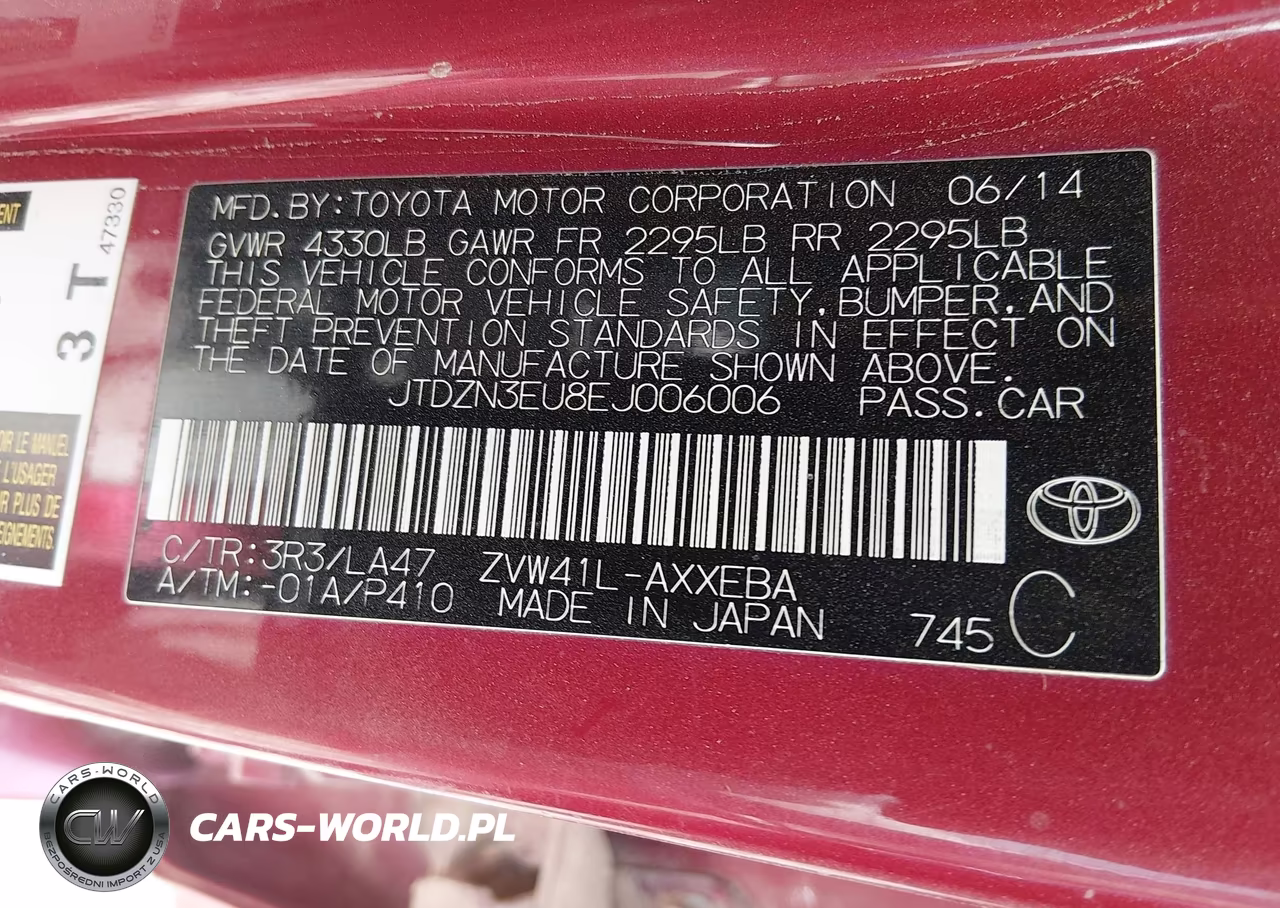 2014 Toyota Prius V Five VIN:JTDZN3EU8EJ006006 - 9