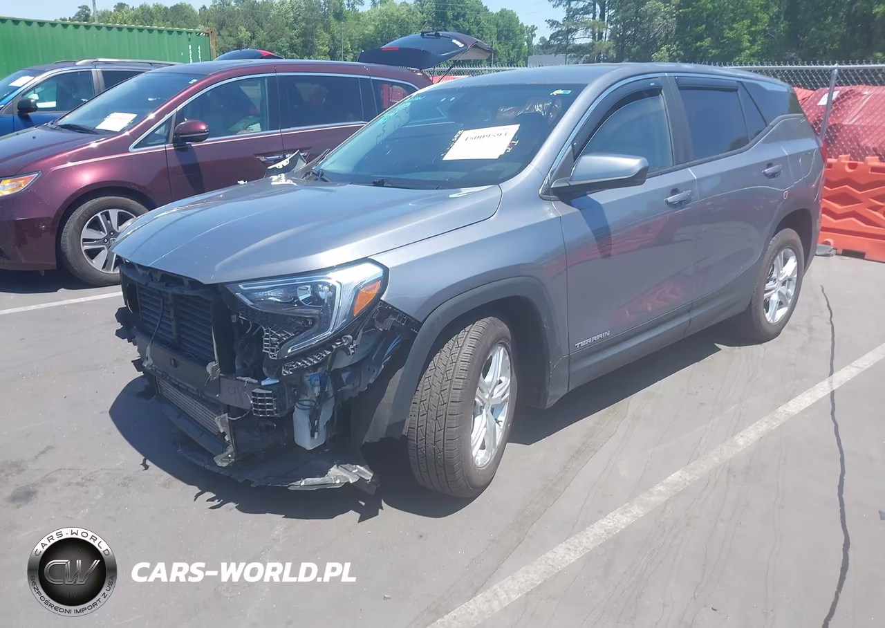 2021 GMC Terrain Fwd Sle VIN:3GKALMEV2ML384495 - 2