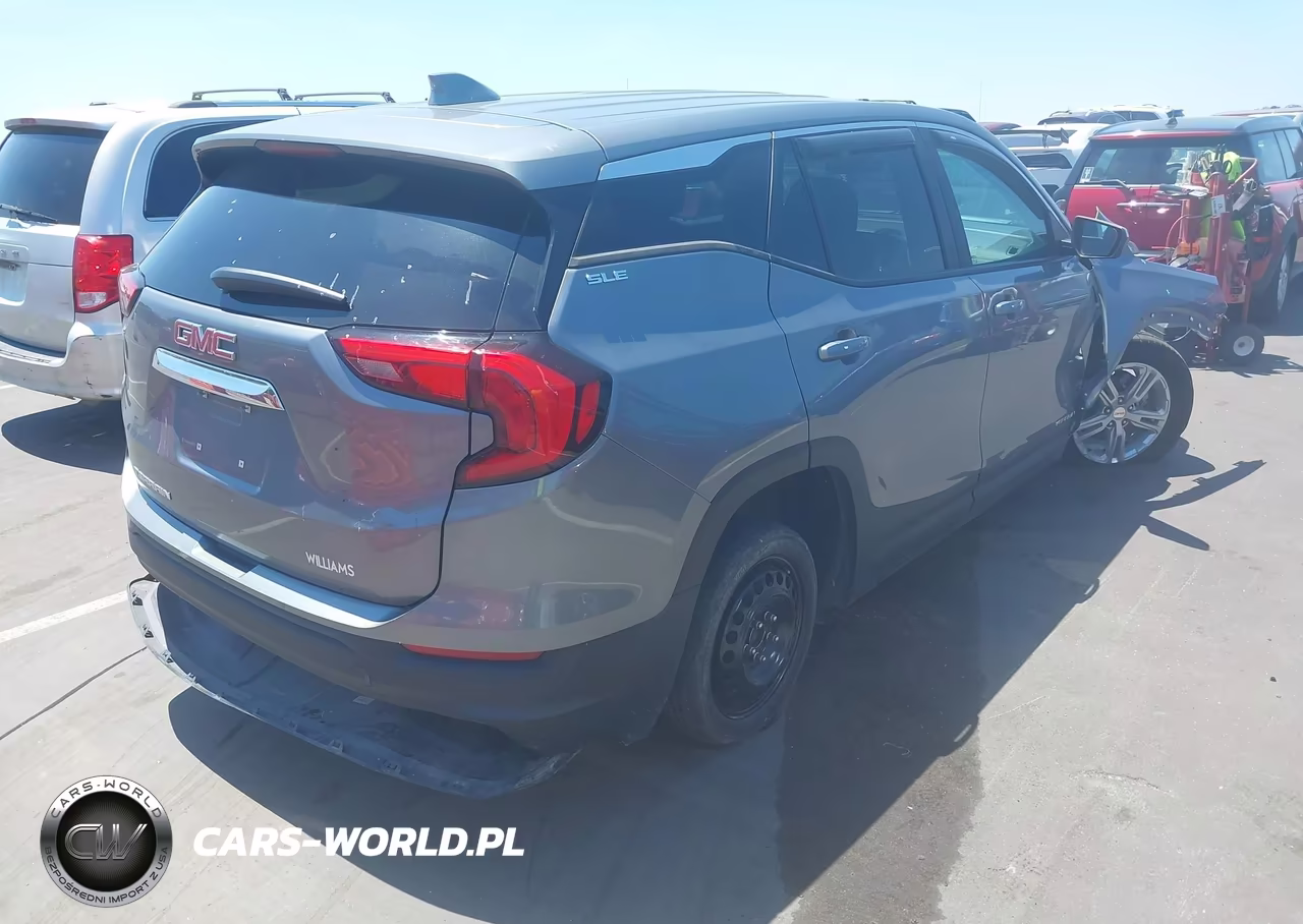 2021 GMC Terrain Fwd Sle VIN:3GKALMEV2ML384495 - 4