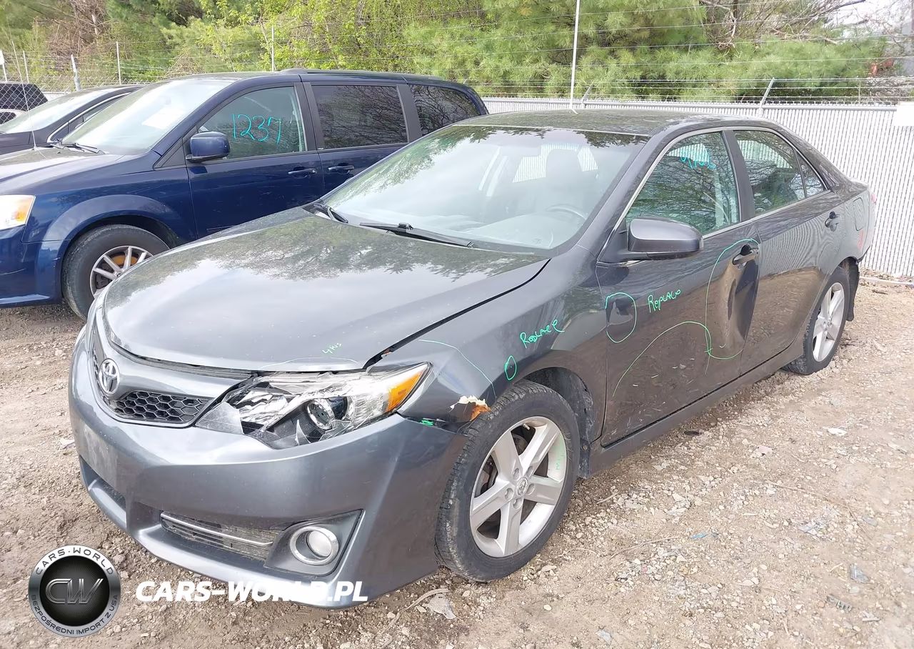 2012 Toyota Camry Se VIN:4T1BF1FK6CU578280 - 2