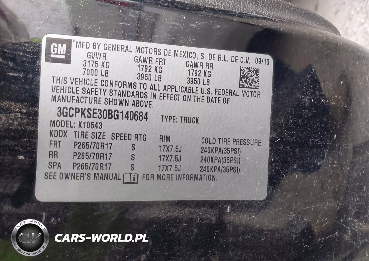 2011 Chevrolet Silverado 1500 Lt VIN:3GCPKSE30BG140684 - 9