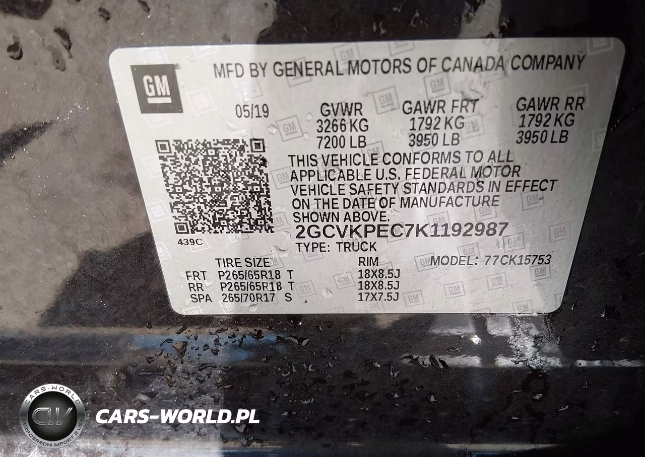 2019 Chevrolet Silverado 1500 Ld Lt VIN:2GCVKPEC7K1192987 - 9