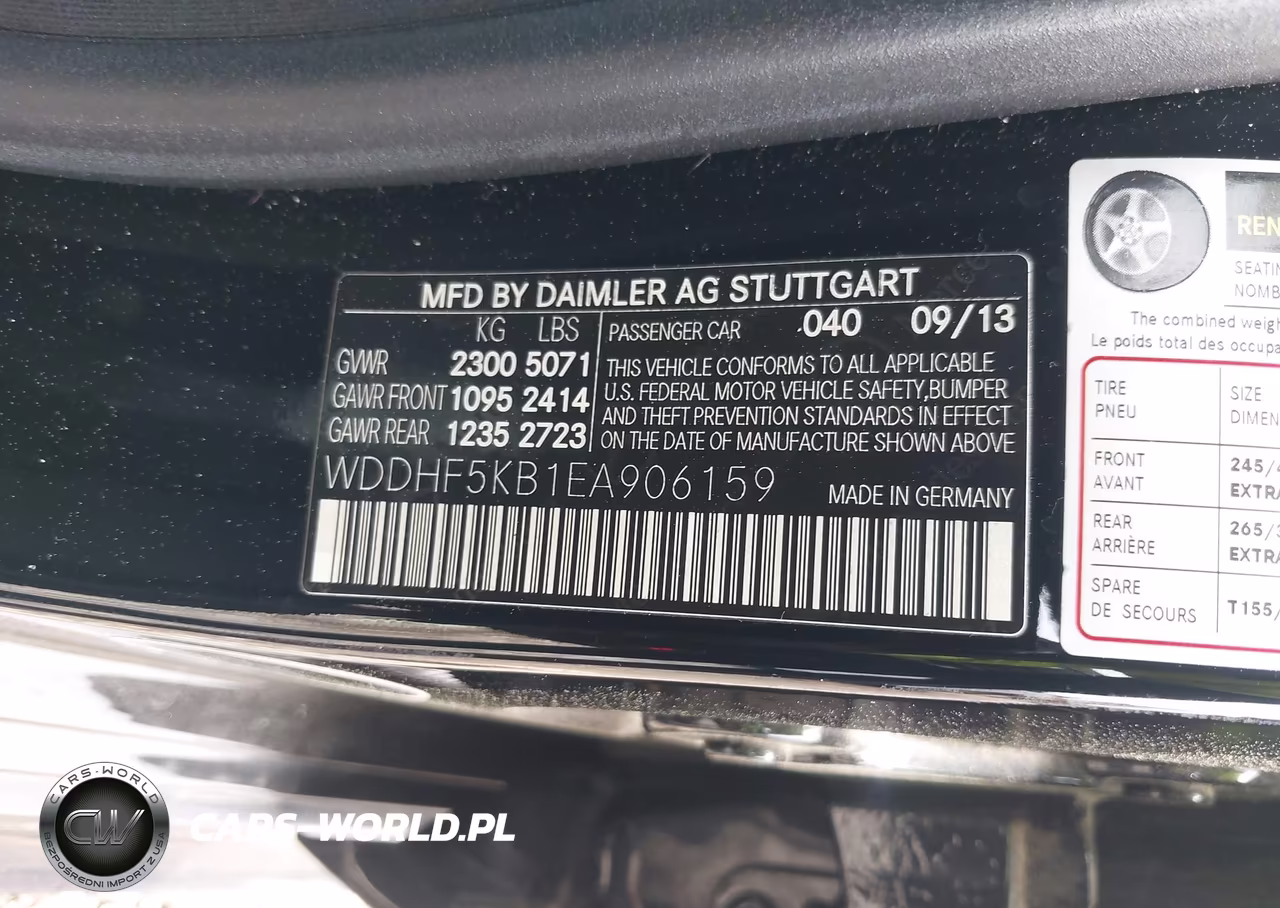 2014 Mercedes-Benz E 350 VIN:WDDHF5KB1EA906159 - 9