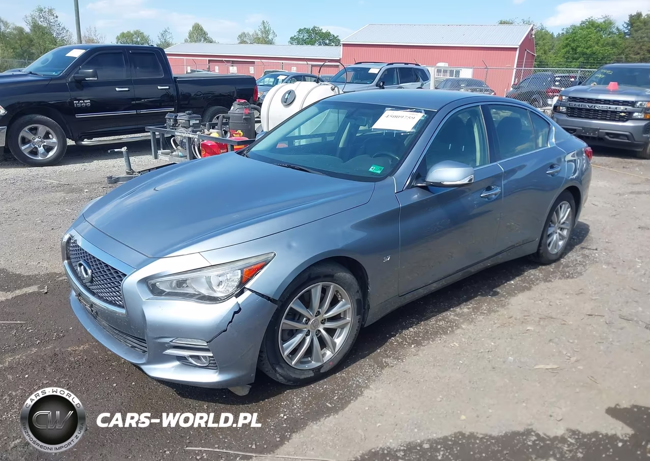 2015 Infiniti Q50 VIN:JN1BV7AP0FM350814 - 2
