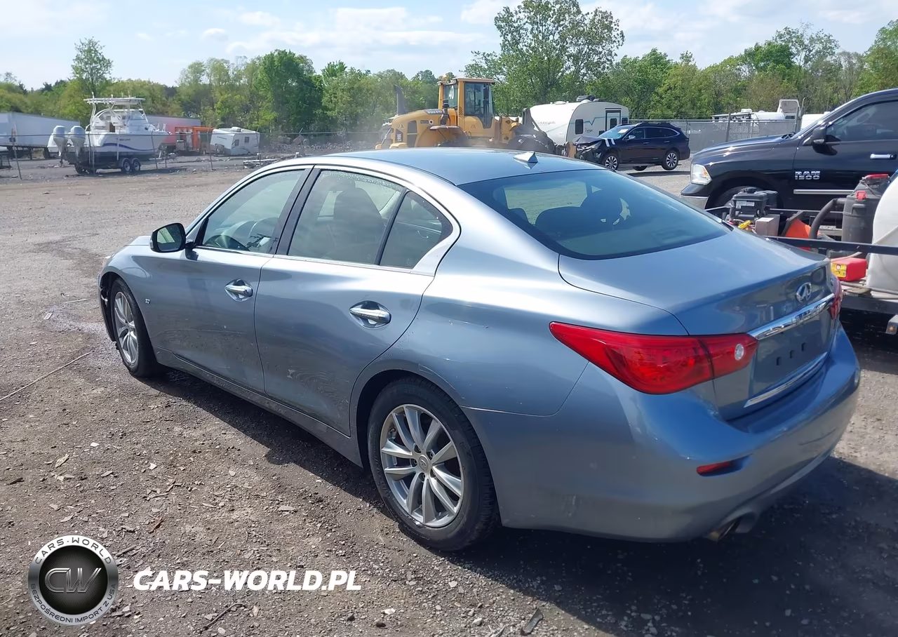 2015 Infiniti Q50 VIN:JN1BV7AP0FM350814 - 3