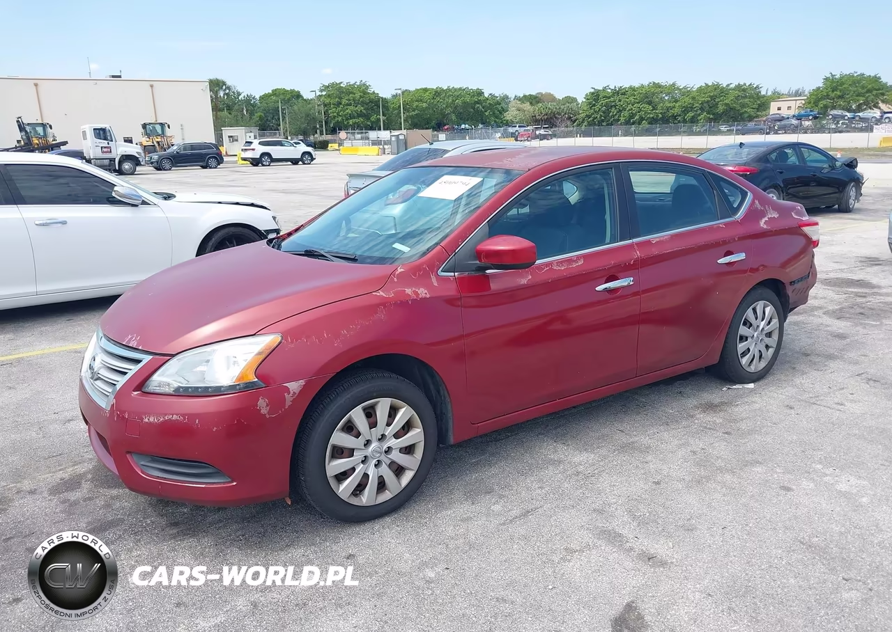 2014 Nissan Sentra Sv VIN:3N1AB7AP4EY233897 - 2