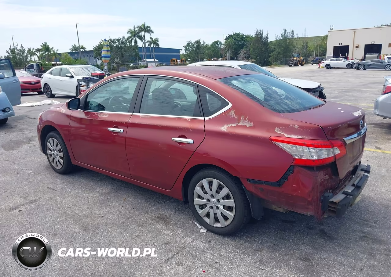 2014 Nissan Sentra Sv VIN:3N1AB7AP4EY233897 - 3