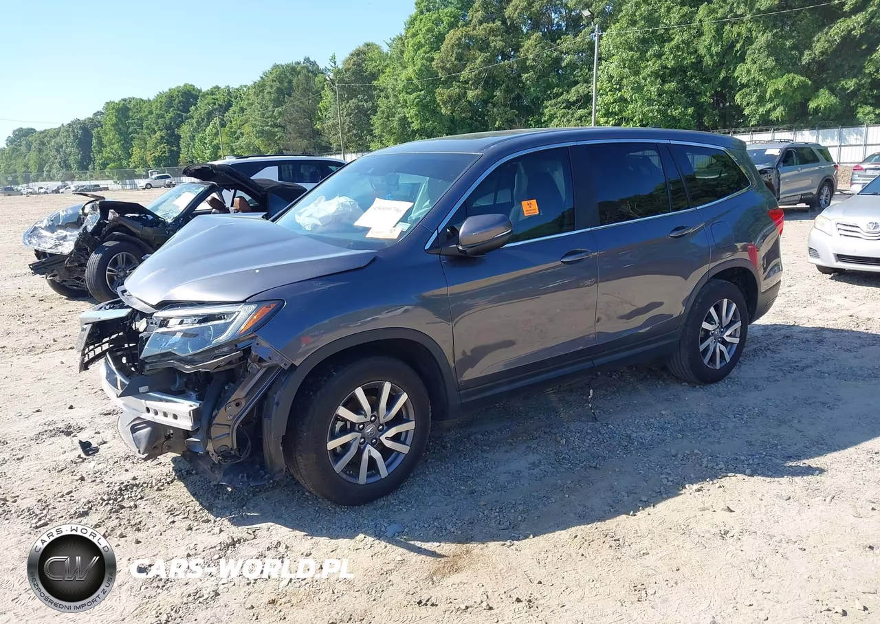 2020 Honda Pilot 2Wd Ex-L VIN:5FNYF5H58LB029170 - 2
