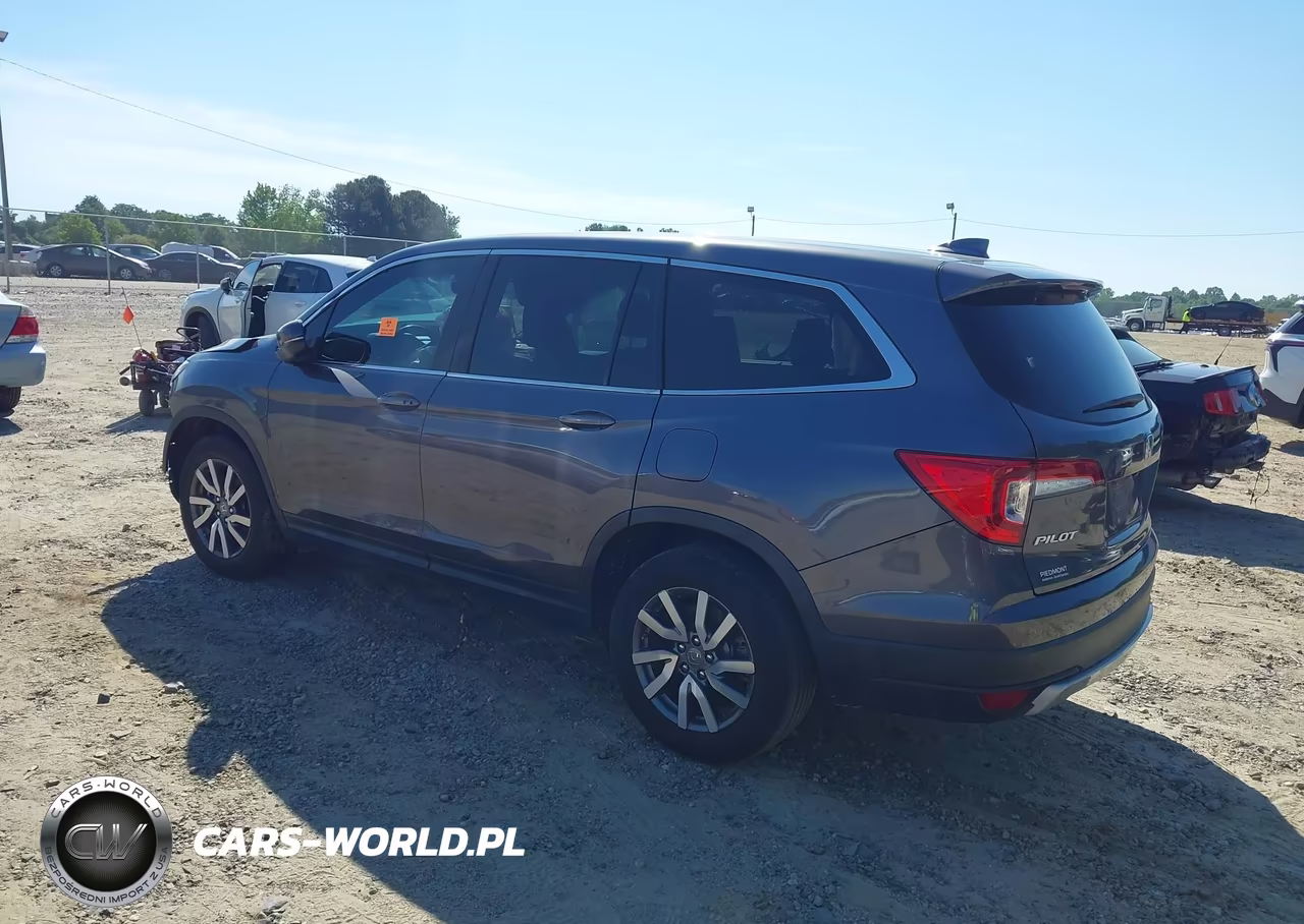 2020 Honda Pilot 2Wd Ex-L VIN:5FNYF5H58LB029170 - 3