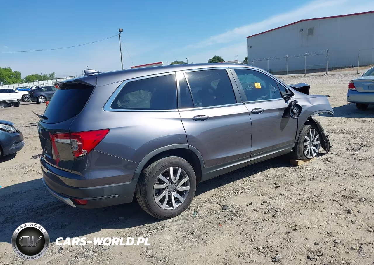 2020 Honda Pilot 2Wd Ex-L VIN:5FNYF5H58LB029170 - 4