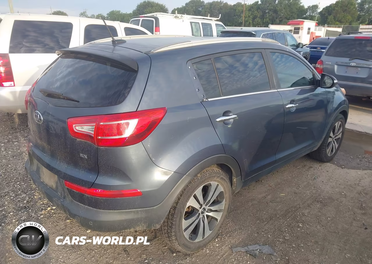 2013 Kia Sportage Ex VIN:KNDPC3A22D7400713 - 4