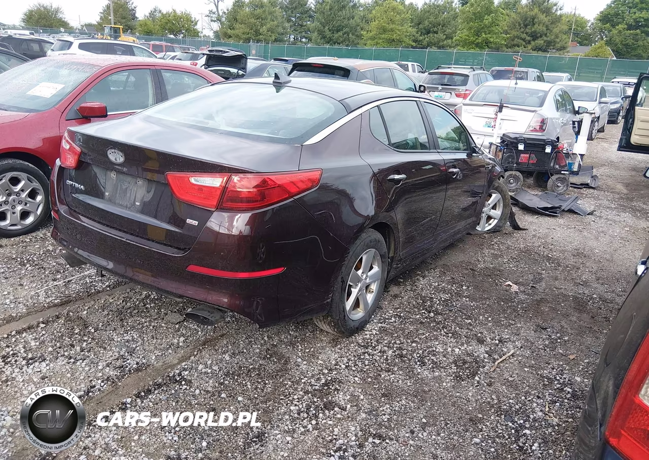 2014 Kia Optima Lx VIN:5XXGM4A76EG295262 - 4