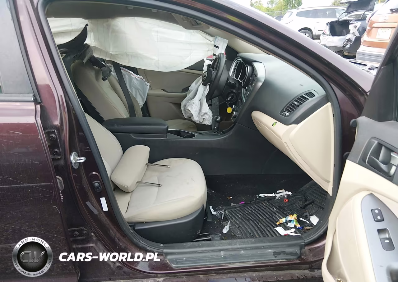 2014 Kia Optima Lx VIN:5XXGM4A76EG295262 - 5