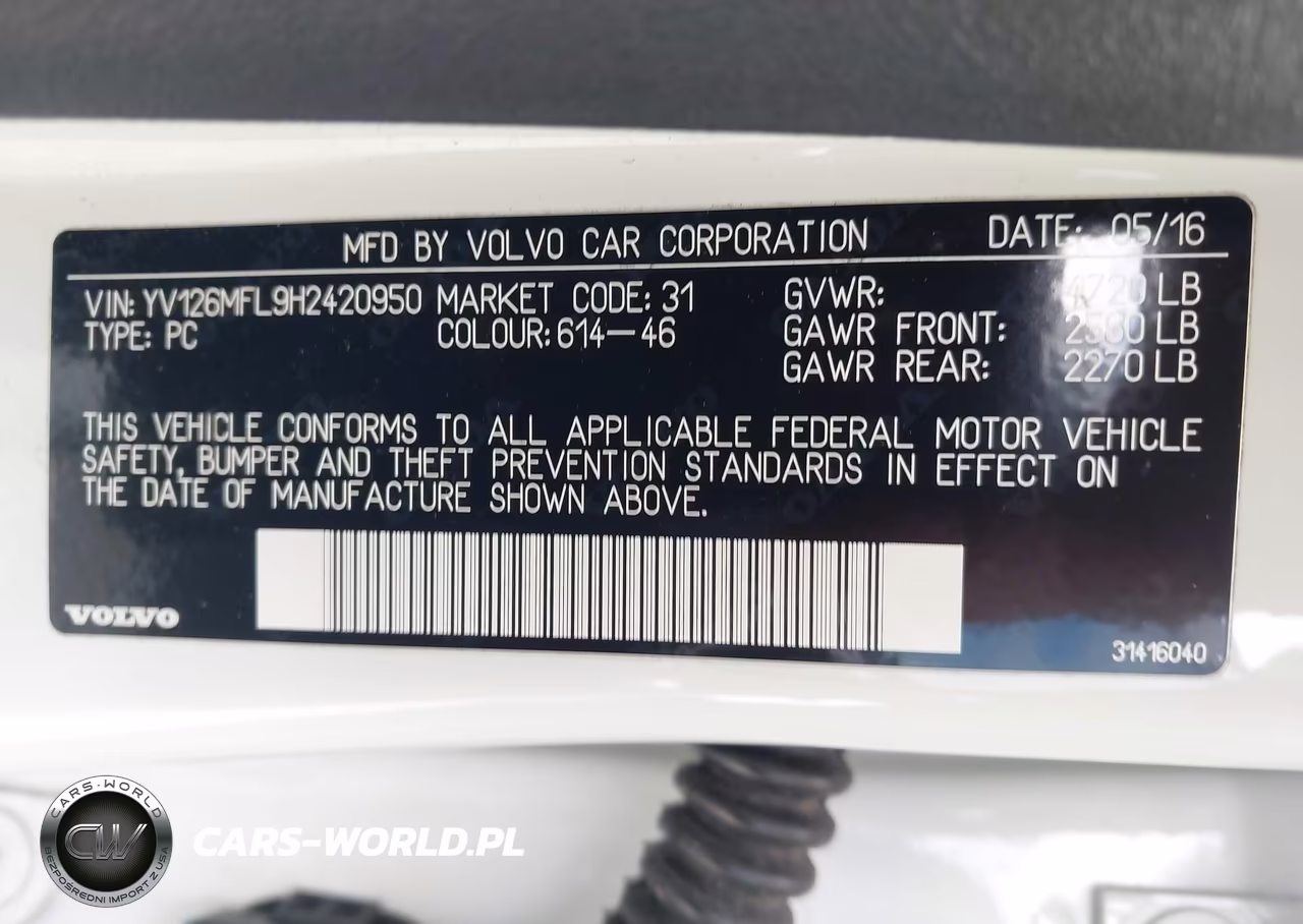 2017 Volvo S60 T5 Dynamic VIN:YV126MFL9H2420950 - 9