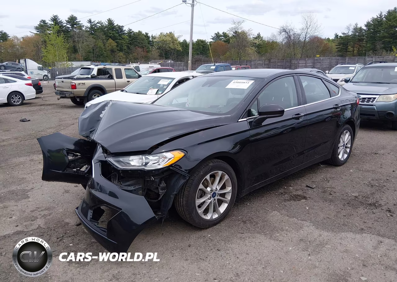 2019 Ford Fusion Se VIN:3FA6P0H78KR209776 - 2