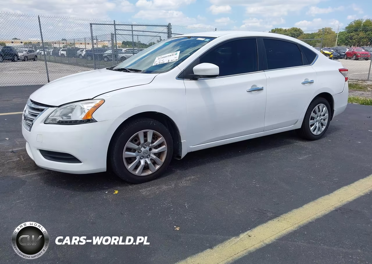 2015 Nissan Sentra Sv VIN:3N1AB7APXFL688414 - 2