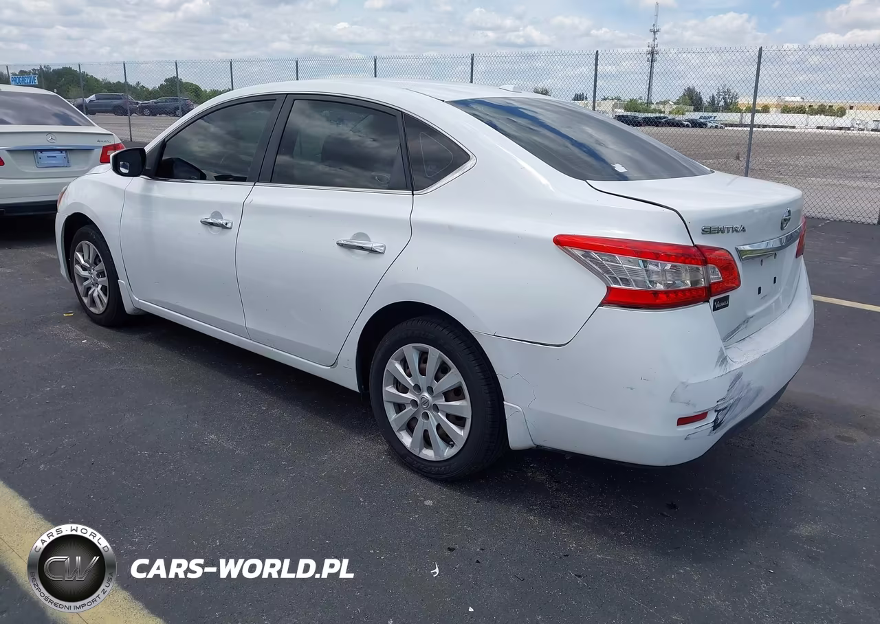2015 Nissan Sentra Sv VIN:3N1AB7APXFL688414 - 3