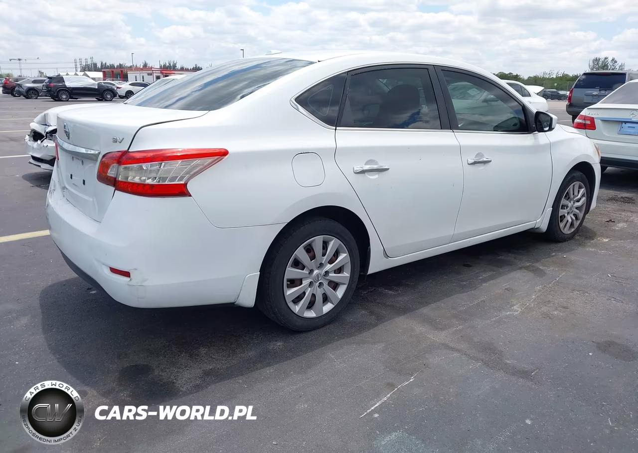 2015 Nissan Sentra Sv VIN:3N1AB7APXFL688414 - 4
