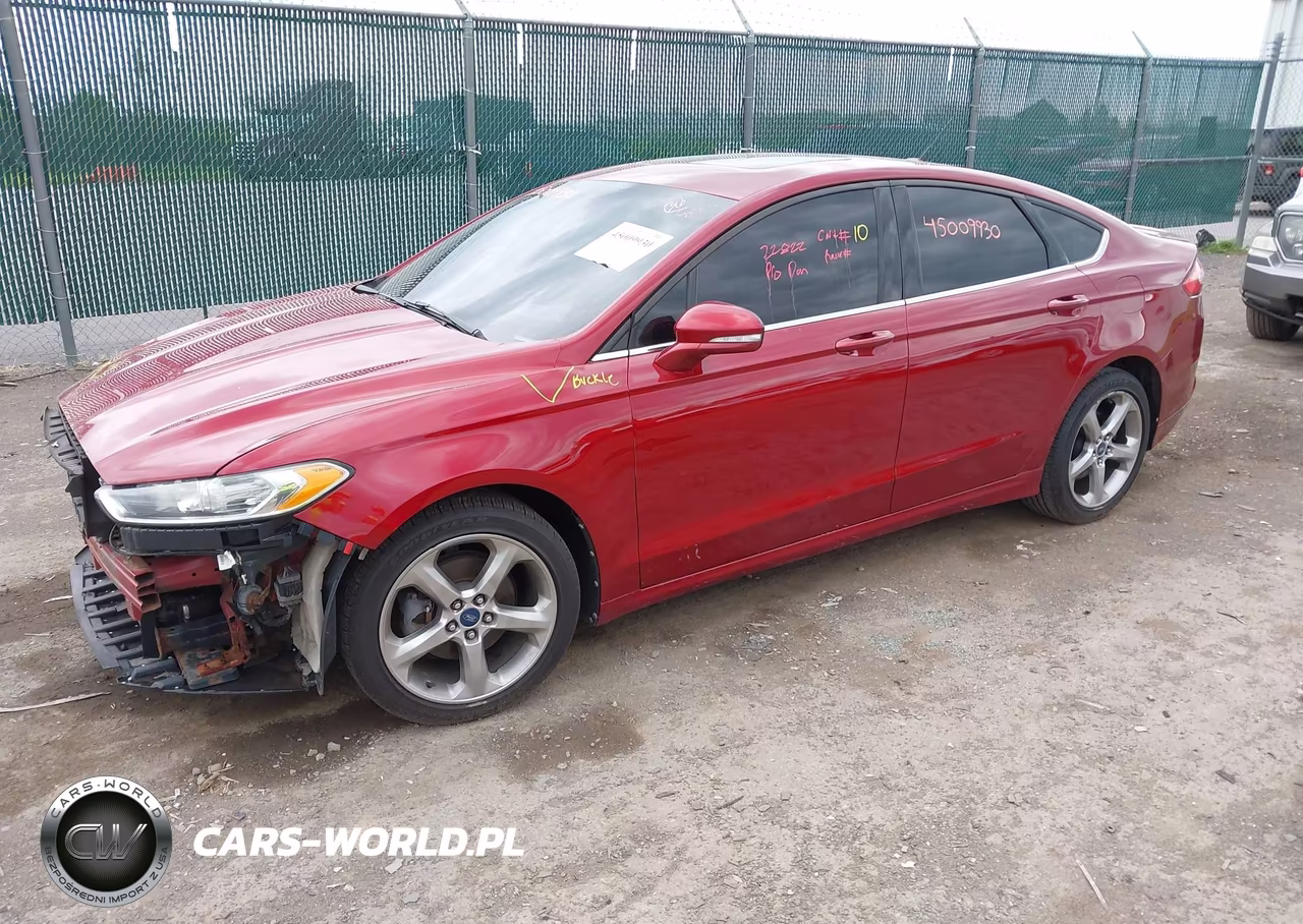 2013 Ford Fusion Se VIN:3FA6P0HR0DR122104 - 2