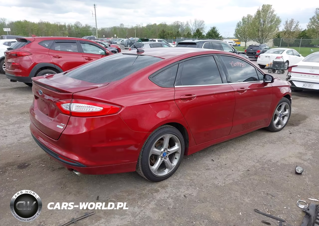 2013 Ford Fusion Se VIN:3FA6P0HR0DR122104 - 4