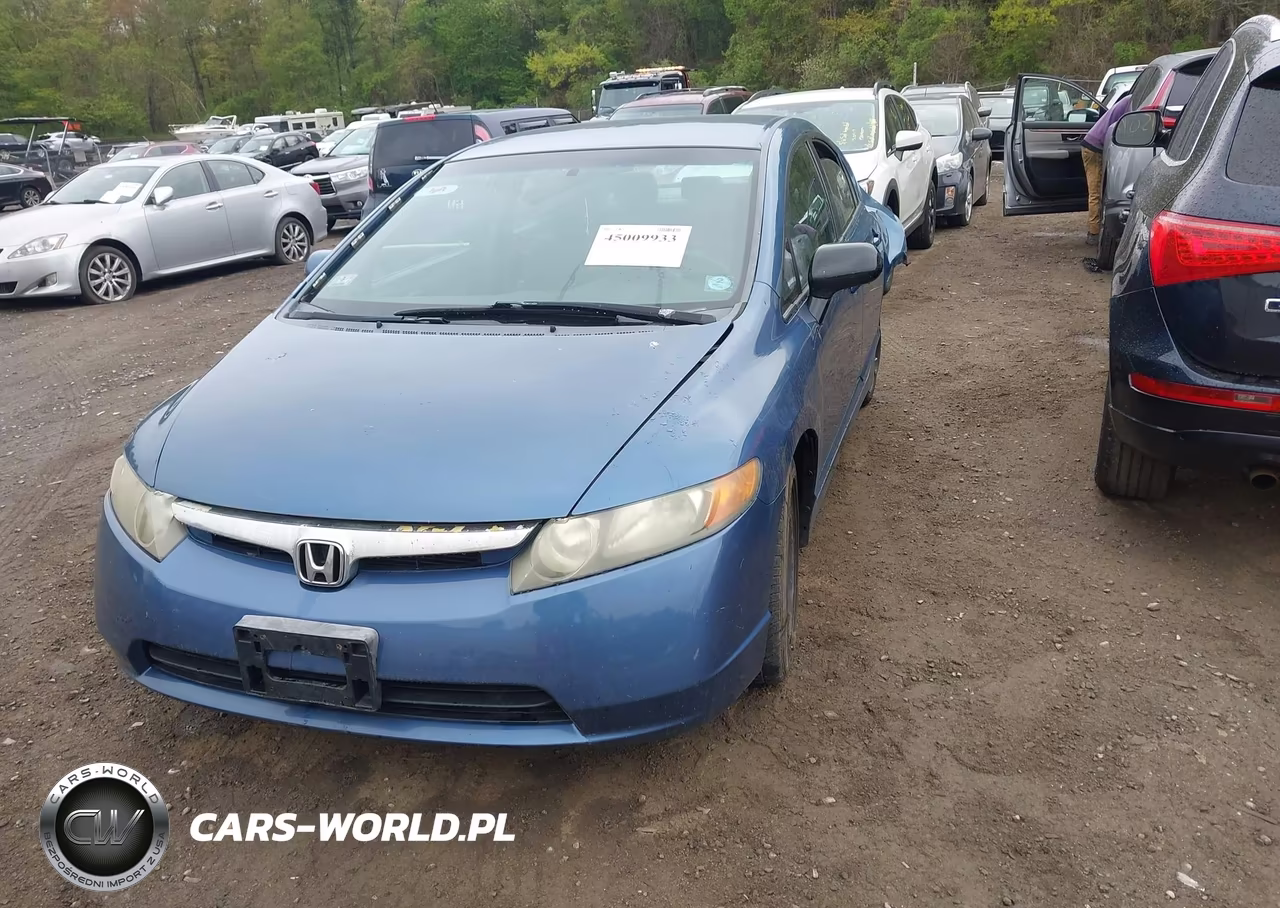 2007 Honda Civic Lx VIN:1HGFA15557L130402 - 2