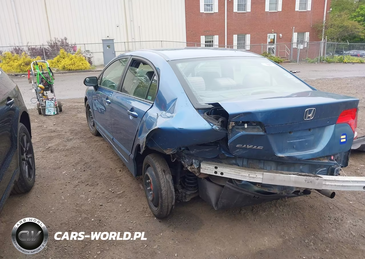 2007 Honda Civic Lx VIN:1HGFA15557L130402 - 3