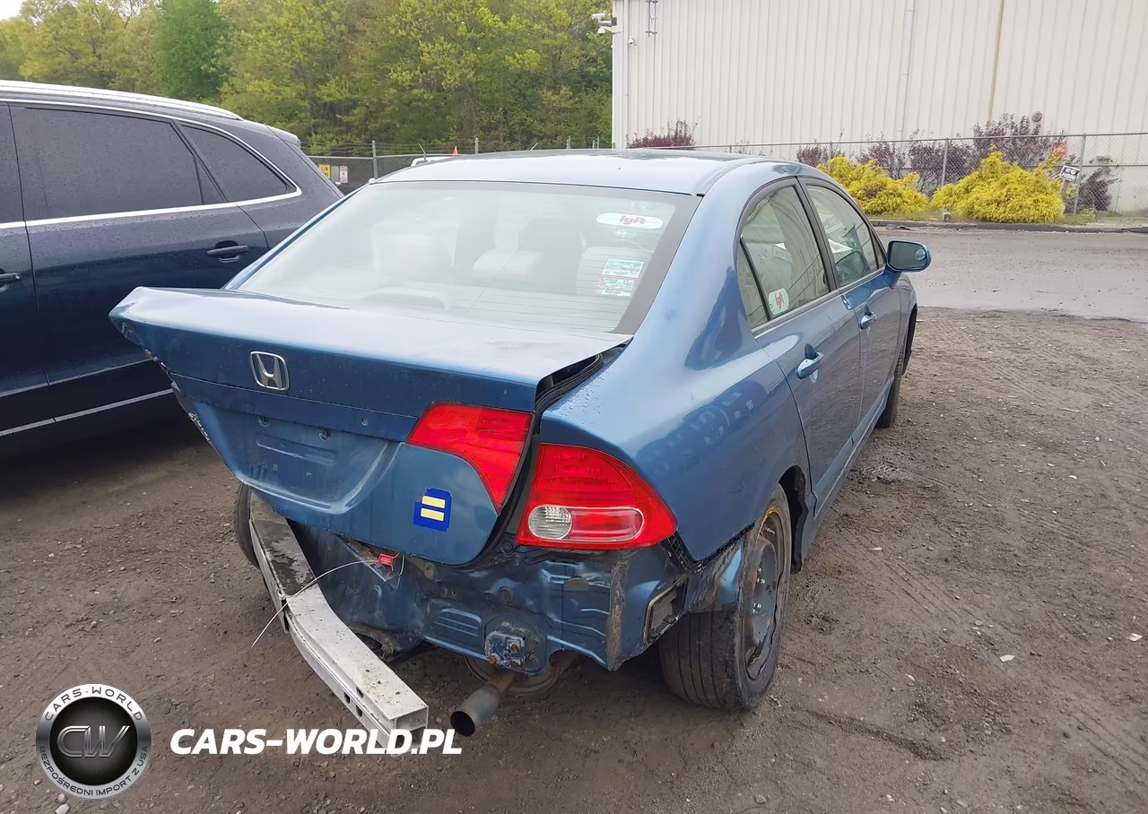 2007 Honda Civic Lx VIN:1HGFA15557L130402 - 4