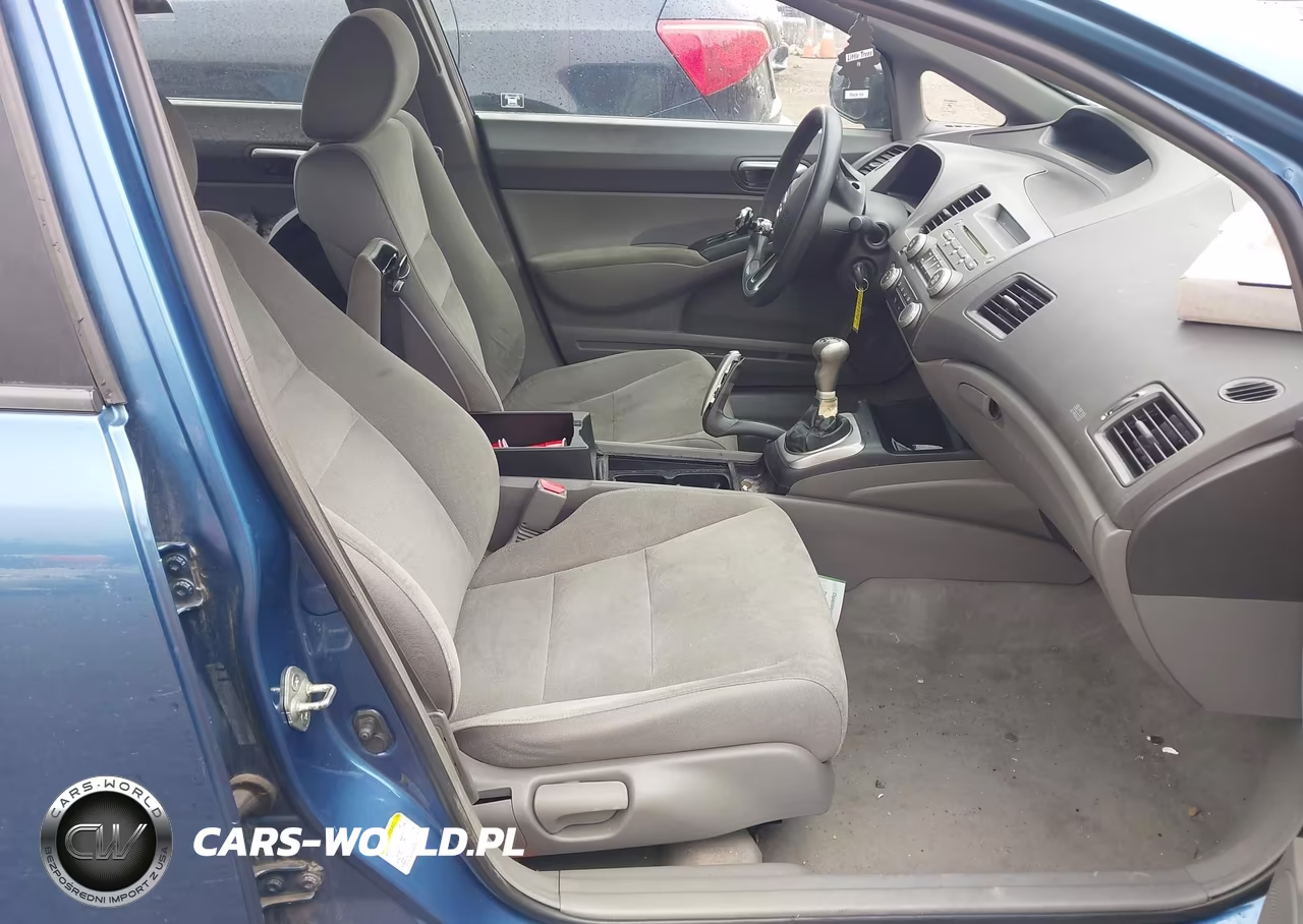 2007 Honda Civic Lx VIN:1HGFA15557L130402 - 5