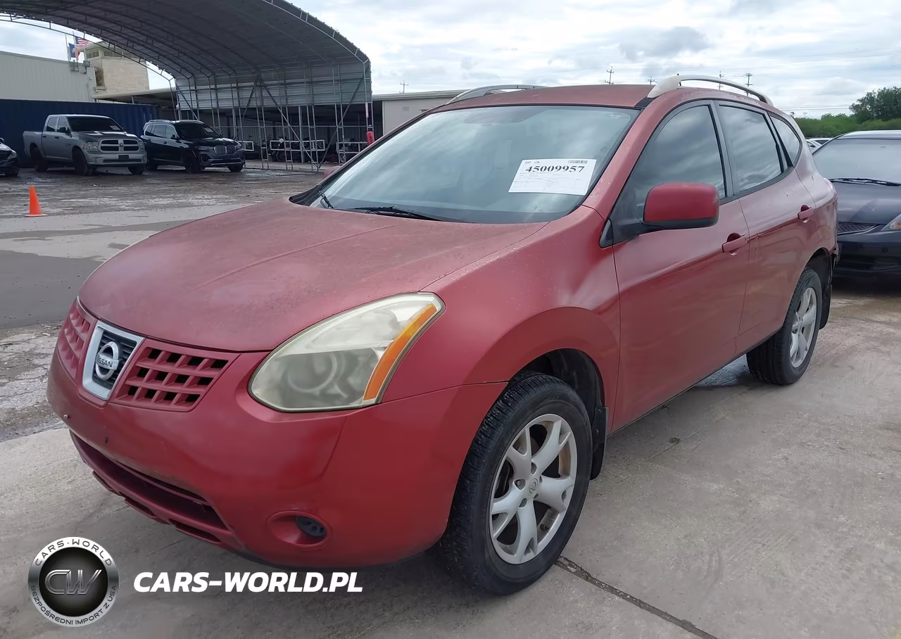 2008 Nissan Rogue Sl VIN:JN8AS58T08W000863 - 2