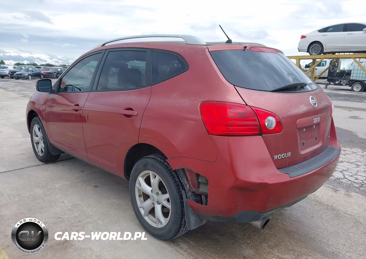 2008 Nissan Rogue Sl VIN:JN8AS58T08W000863 - 3