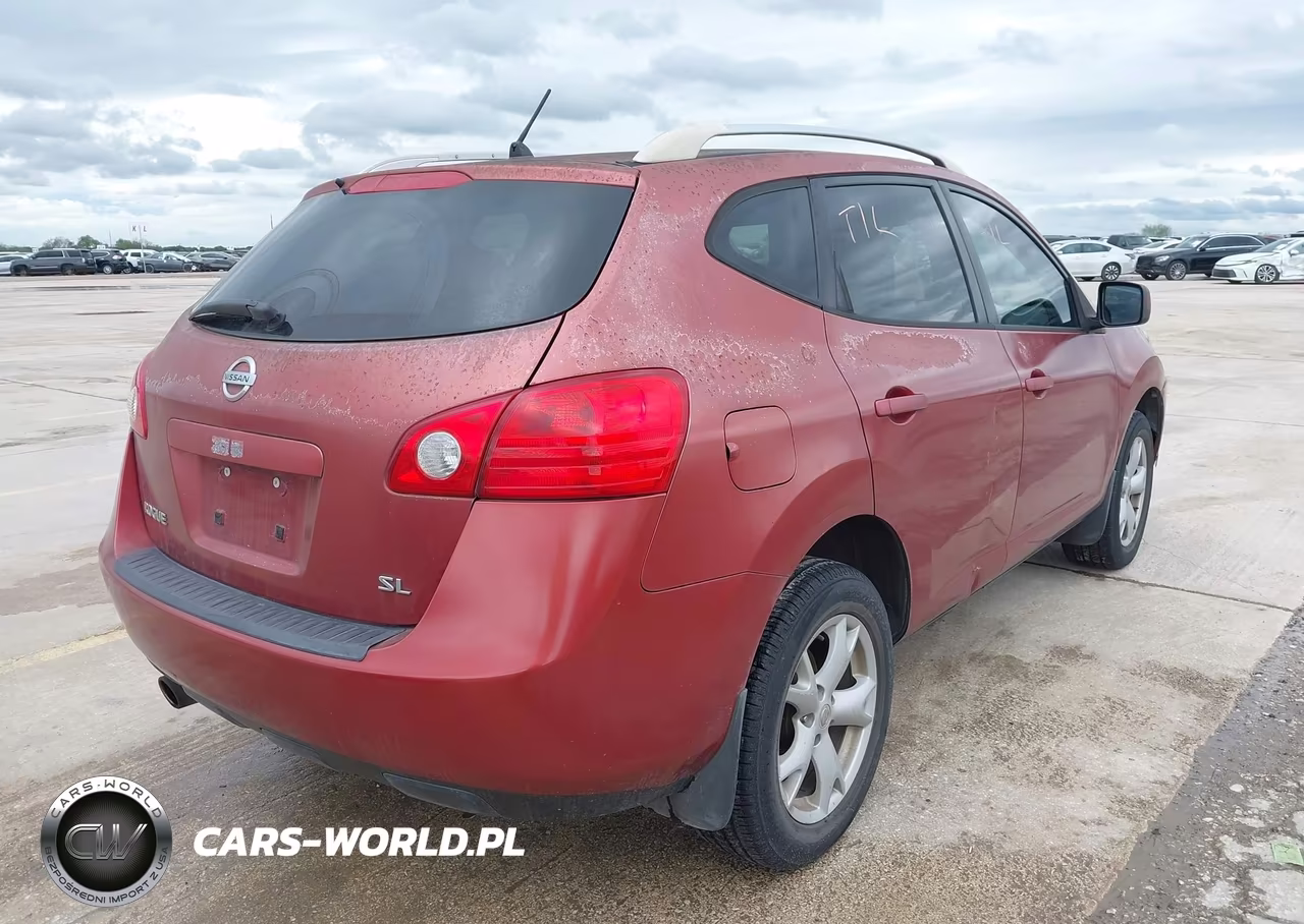 2008 Nissan Rogue Sl VIN:JN8AS58T08W000863 - 4