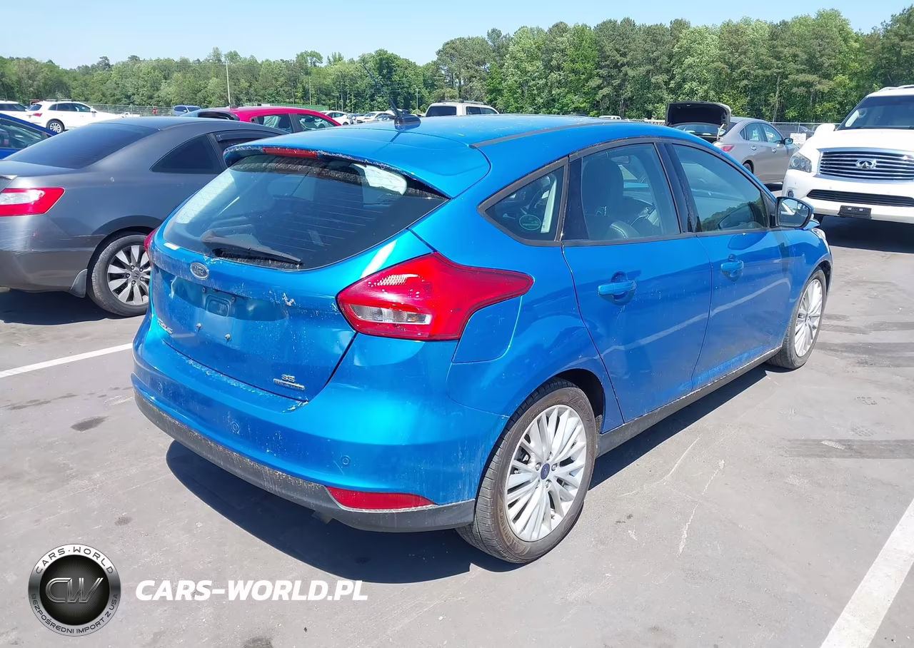 2016 Ford Focus Se VIN:1FADP3K20GL393428 - 4